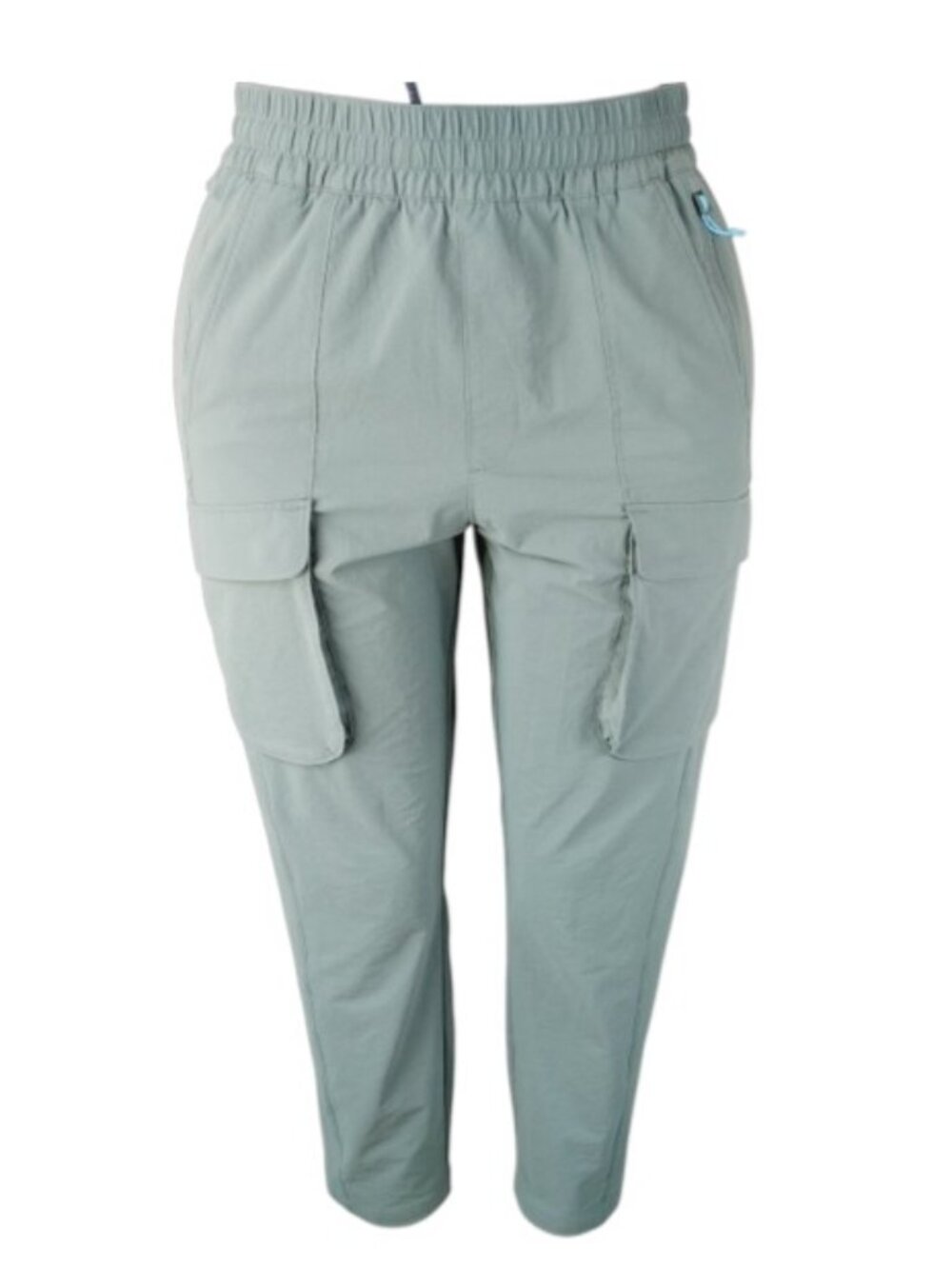 Columbia Women's Green Waistband Front Cargo Pocket Jogger Pants Size M